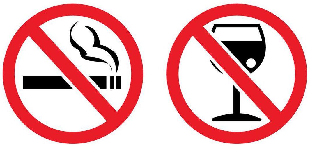 Per la rinoplastica, devi smettere di fumare e alcol